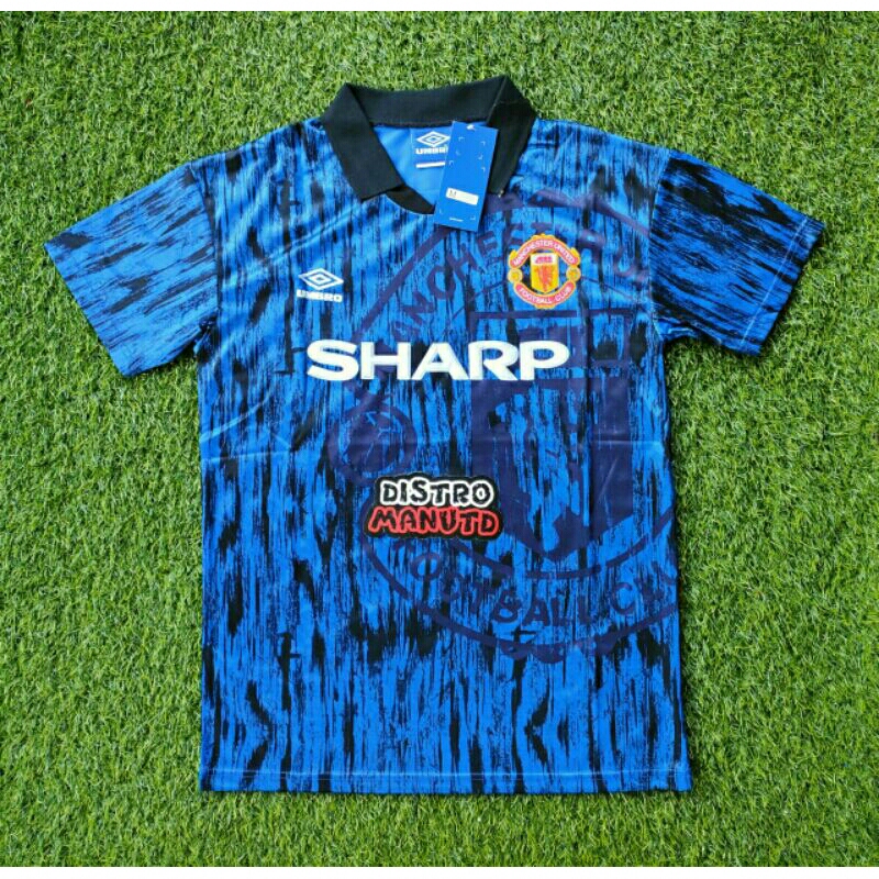 Jersey Retro MU 1993 Tiger Blue