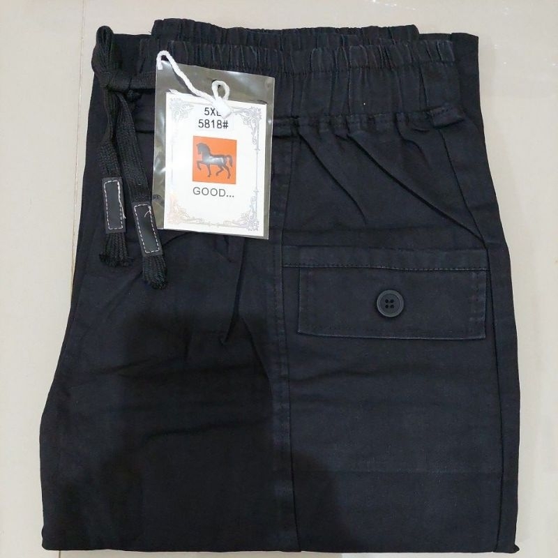 (Size XL, 3XL, 5XL, 7XL) Celana Kulot Soft Jeans Import Premium merk GOOD 1818# XL, 3818# 3XL, 5818# 5XL, 7818# 7XL