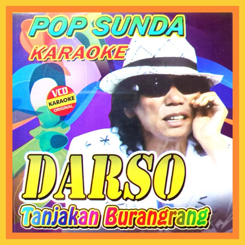 Kaset Vcd Karaoke 14 Lagu Pop Sunda Darso Album Tanjakan Burangrang