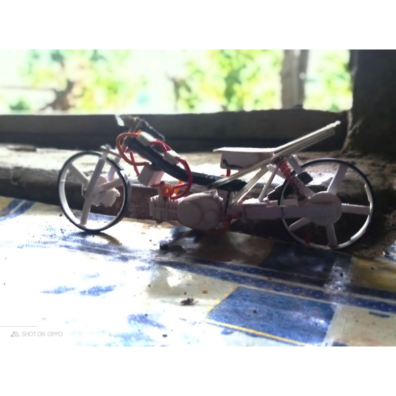 Miniatur motor drag sleep engine