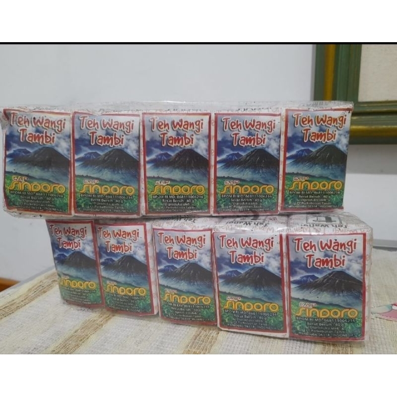 

Teh Tambi_Teh Wangi Cap Sindoro (tanpa hadiah gelas) |1 pack isi 5 bungkus