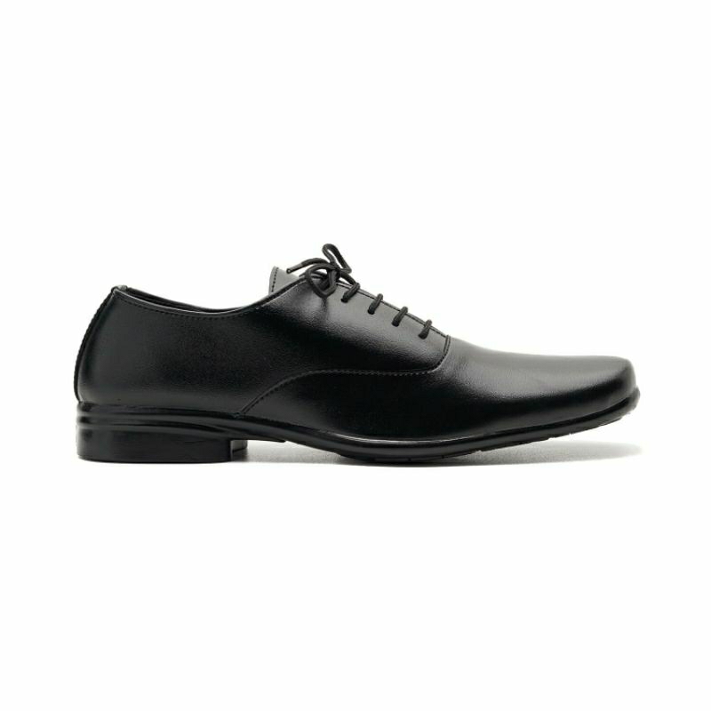 BALMORAL Sepatu Formal Pria Pantofel Tali Hitam Oxford Kerja Kantor Original Premium Synthetic Leather