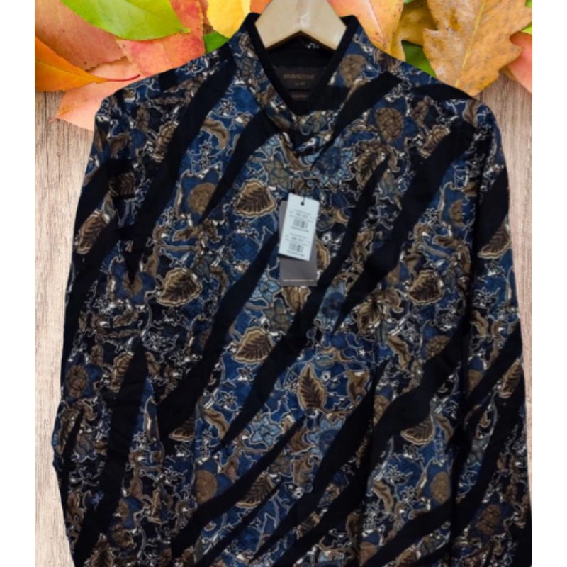 Baju Kemeja batik Manzone Original motif kekinian terbaru