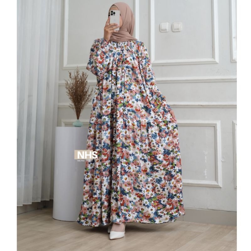 Zahirah Maxy gamis jumbo