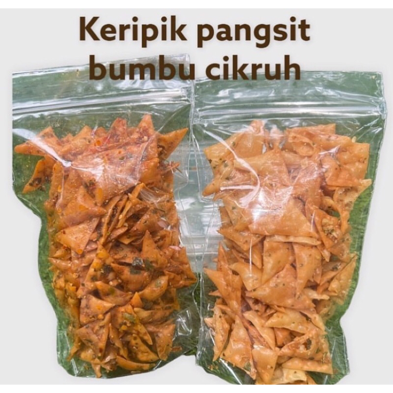 

KERIPIK PANGSIT 100 gr Pouch/ PANGSIT / KUE BAWANG BANDUNG