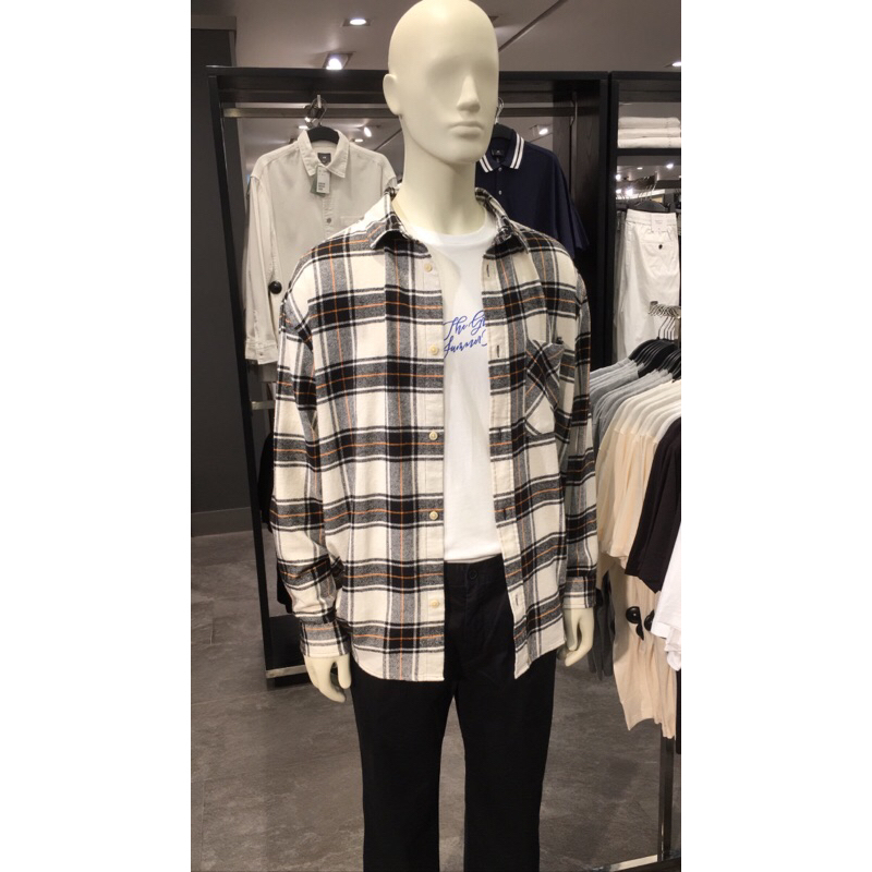KEMEJA Flannel h&m