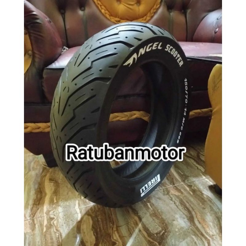 Ban Belakang Pirelli Aerox 140/70 ring 14 Merk PIRELLI ANGEL SCOOTER TUBELESS