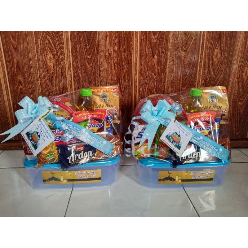 Parcel Mini Kekinian || Parcel Idul Fitri || Parcel Berbagi || Bingkisan Idul Fitri Surabaya || Parcel Murah Surabaya