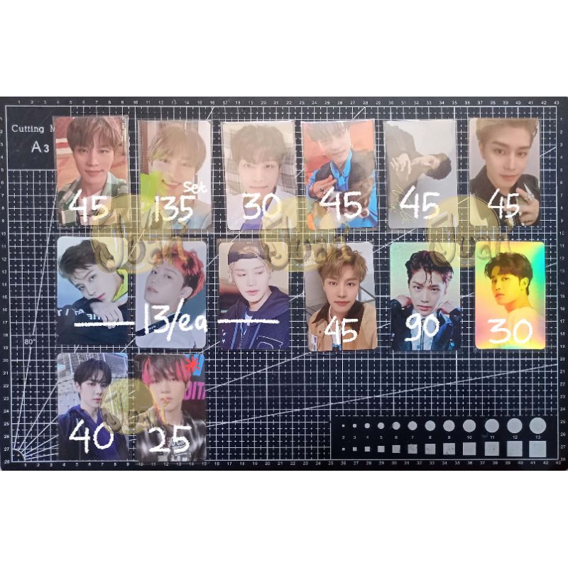 pc taeil cawall fanmeet jewell universe ar holo sticker resonance sg22 anniv repack 127 kun universe