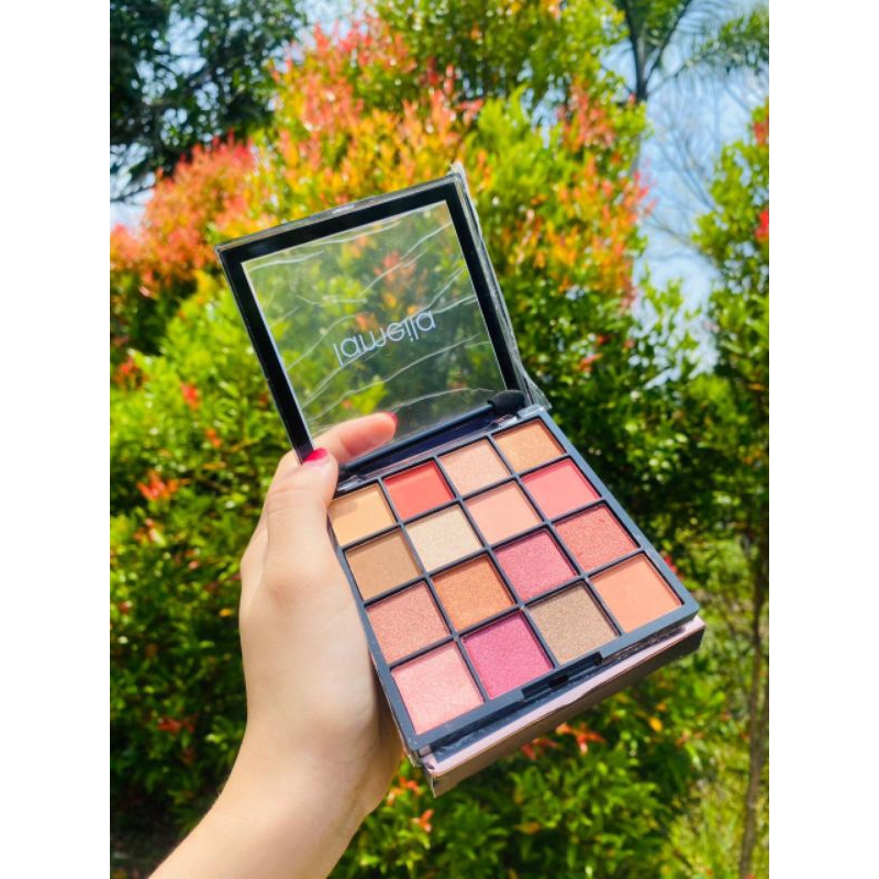 Lameila eyeshadow 16 warna