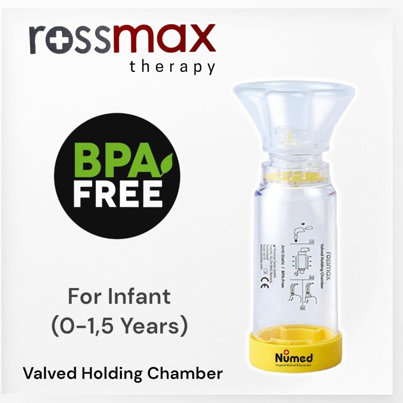 Rossmax Aerospacer AS175 Infant - Bayi / Aerochamber Rossmax AS-175 / Aero Spacer Aero Chamber