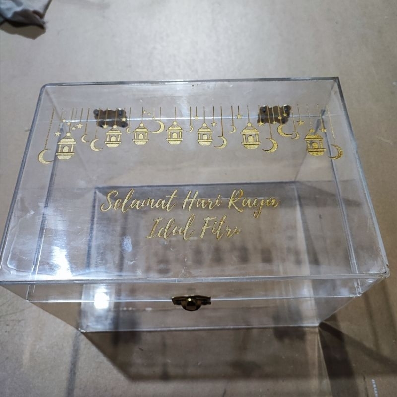 Kotak Seserahan Akrilik / Box Bridesmaid Acrylic / Kotak box serbaguna ACRYLIC