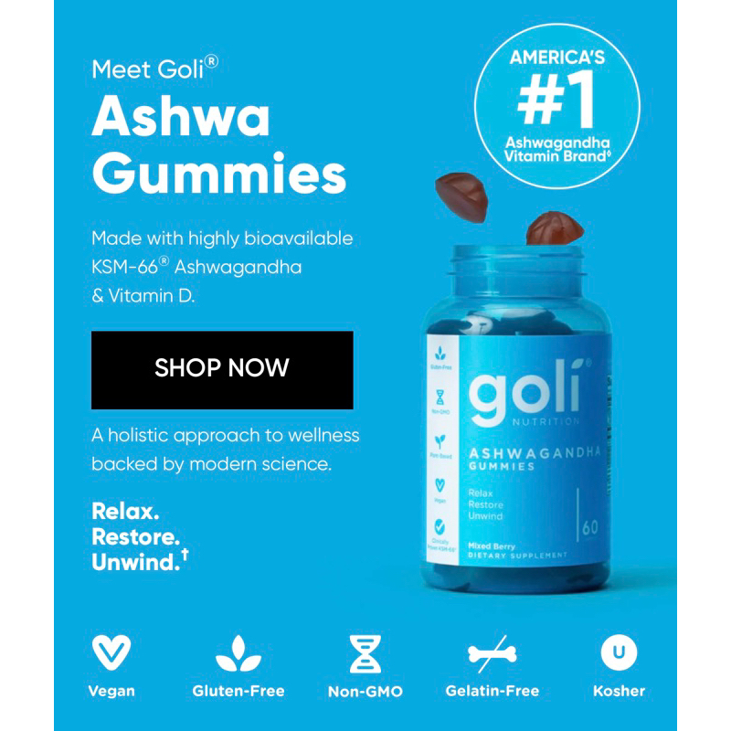 [IMPORT] Goli Ashwa Gummies per 5 pieces per bottle