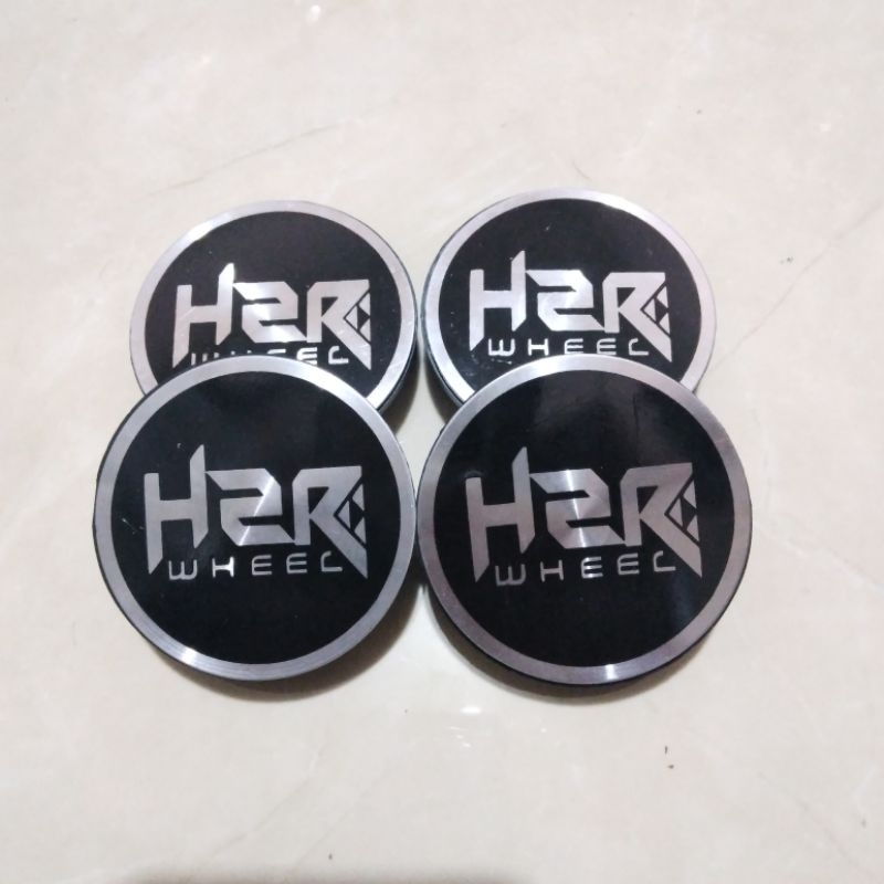 dop roda tutup velg variasi hzr diameter 6cm harga set Warna Chrome