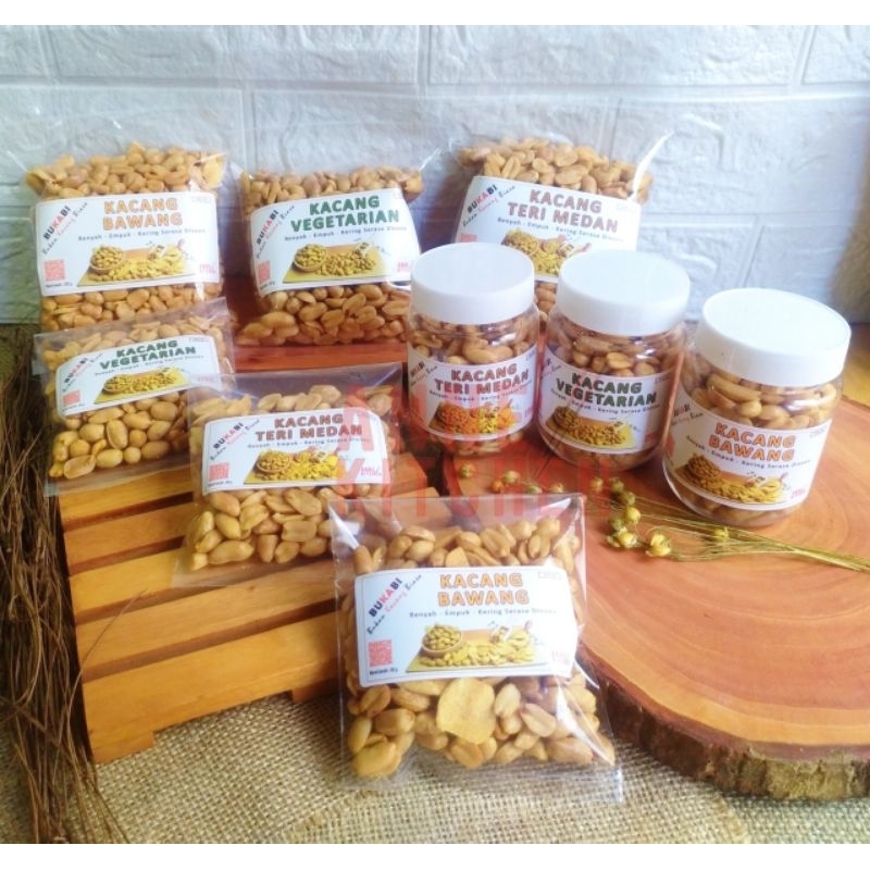

Snack Kacang Teri Medan 200 gr