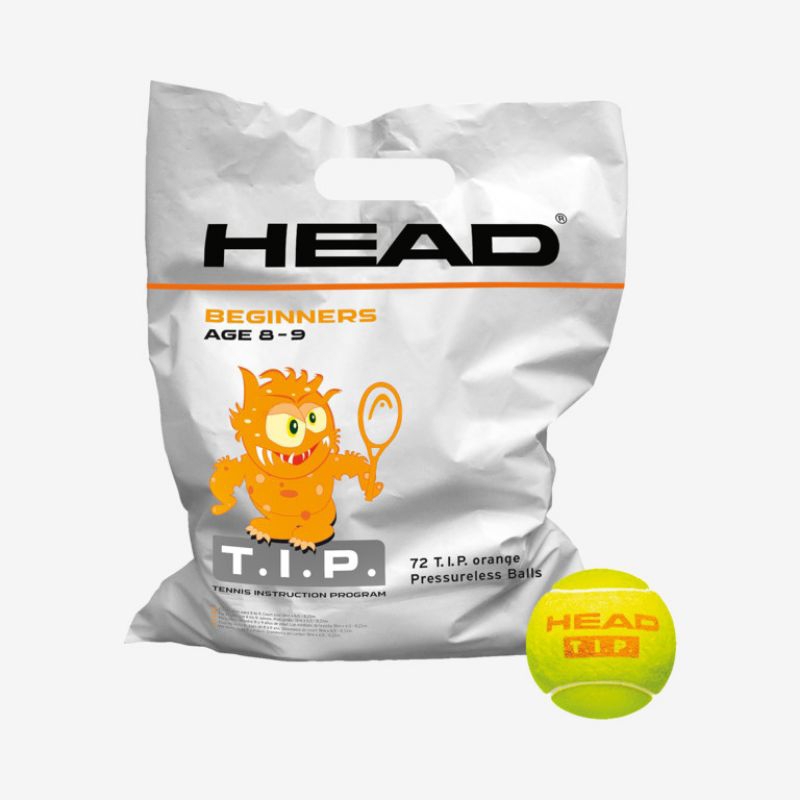 Bola Tennis Bola Tenis Head T.I.P Orange 72 ball Original Bola Tenis Junior