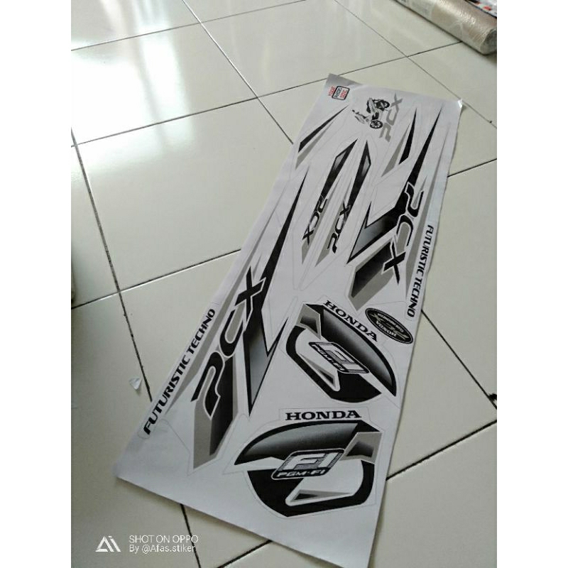 Decal accessories variasi Honda PCX striping PCX 150 lis body pcx stiker pcx lama sticker pcx old