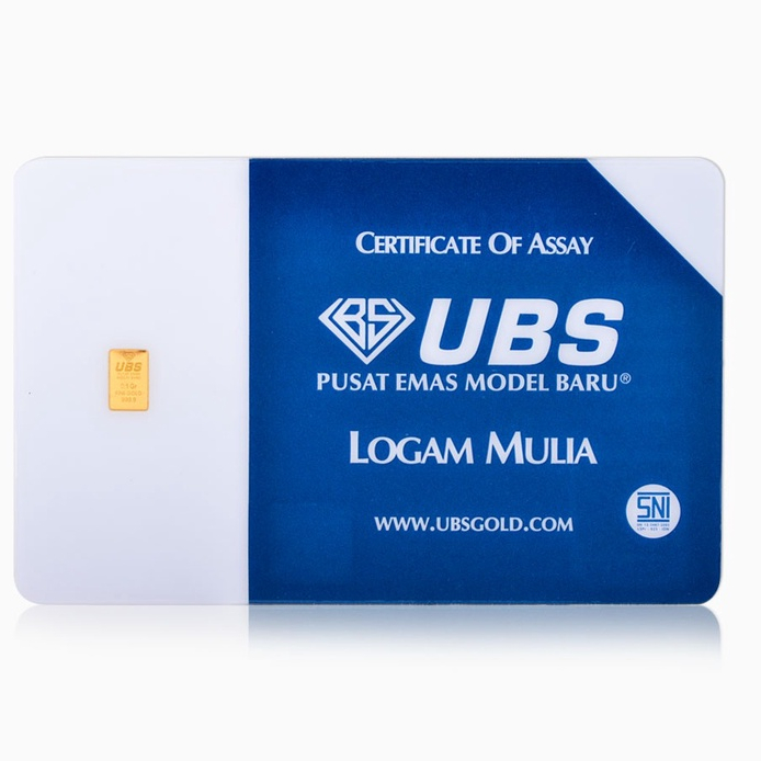 0.1 Gram UBS terbaru CF