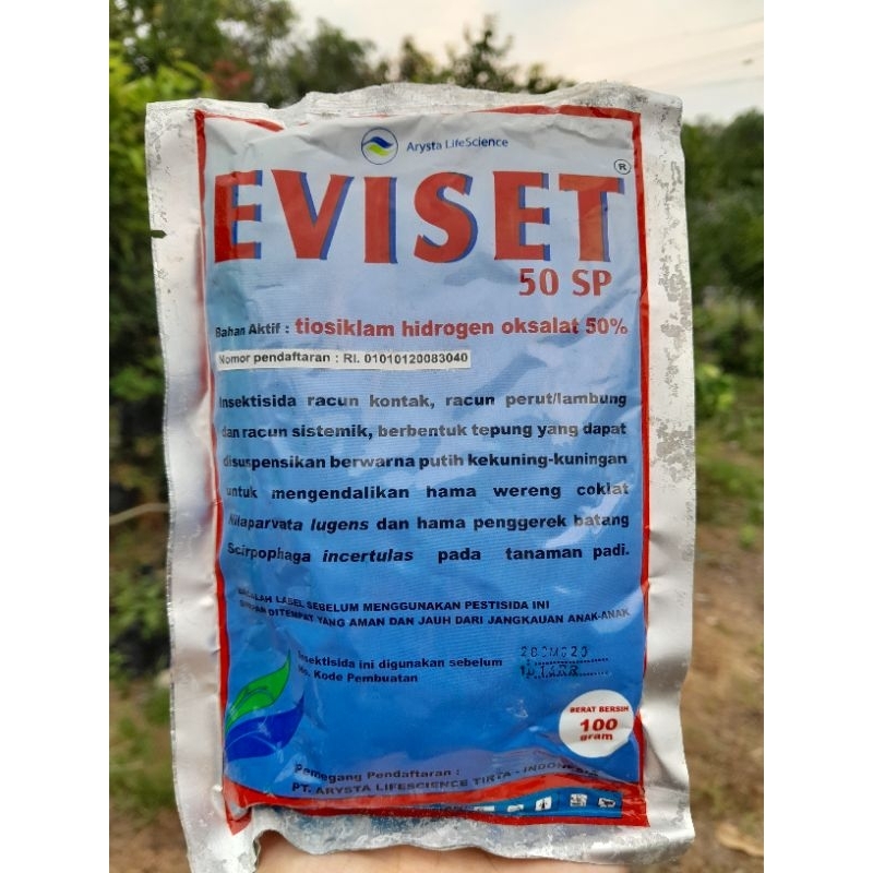 Insektisida Eviset 50 SP kemasan 100gr