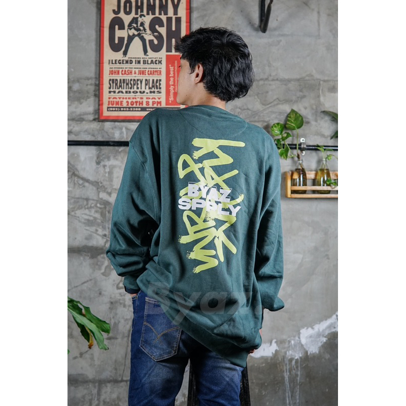 [OVERSIZE] CREWNECK BYAZ SPPLY ORIGINAL