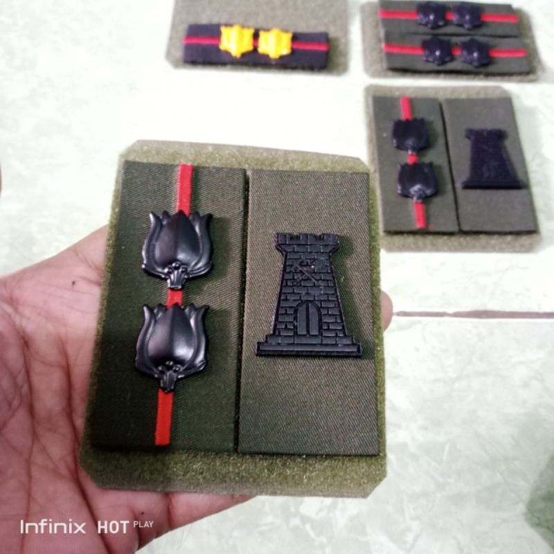 PANGKAT DAN CORP PDL TNI LOGAM CUSTOM