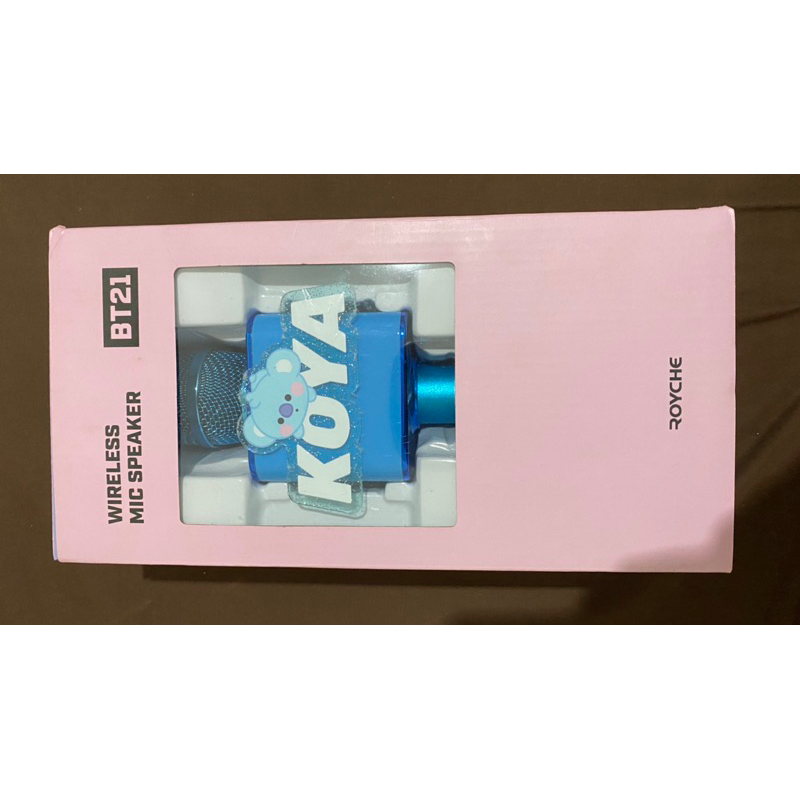 [PRELOVED] BT21 KOYA MICROPHONE WIRELESS BLUETOOTH 5.0 MIC SPEAKER OFFICIAL