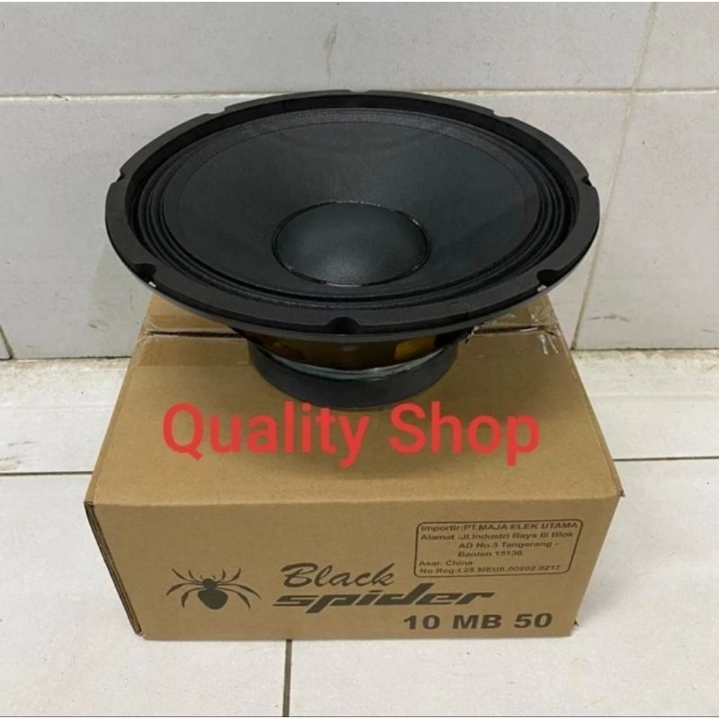 Speaker 10 Inch Blackspider 10mb 50 Original