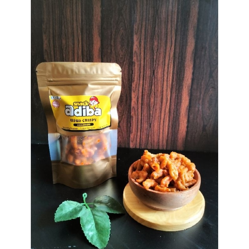 

Usus crispy ayam cemilan enak gurih dan renyah rasa balado