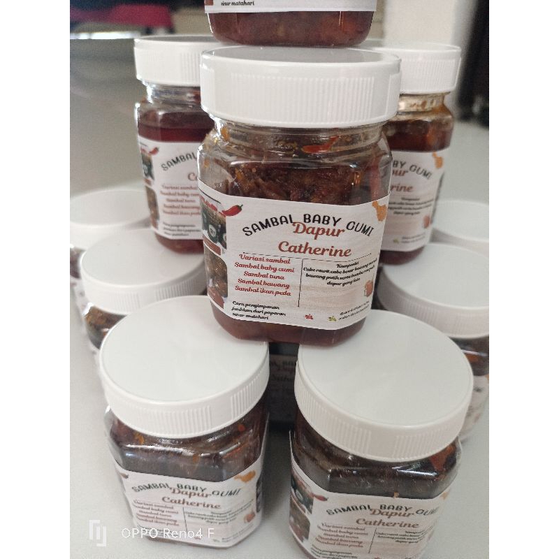 

sambal baby cumi#sambal peda#