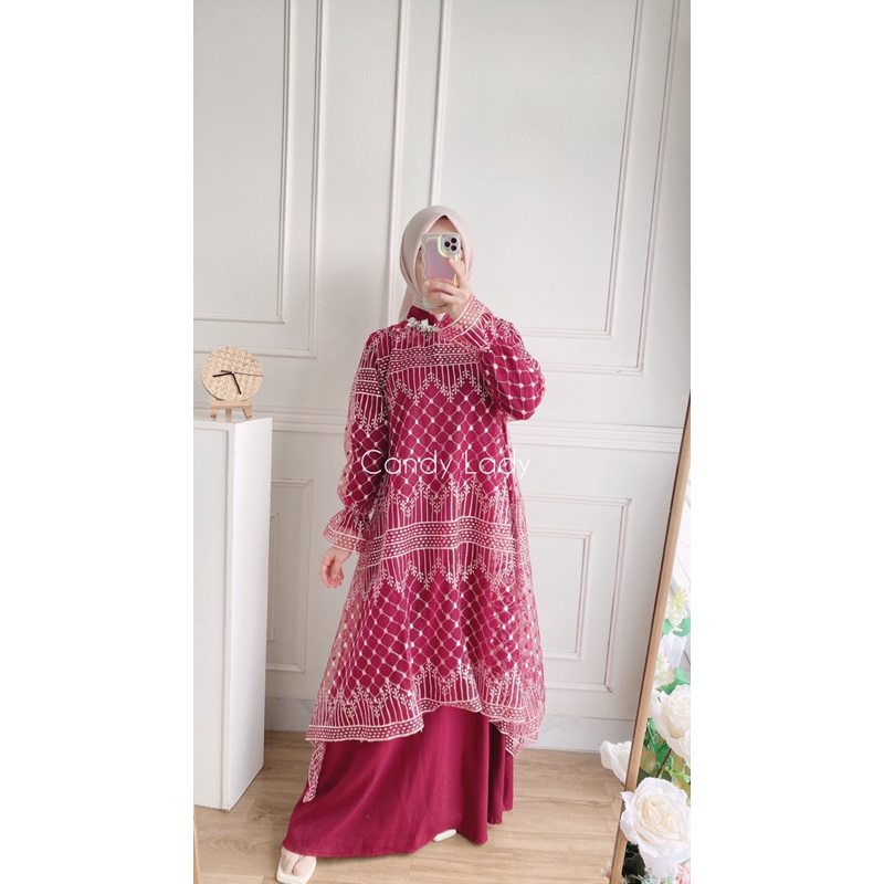 Lovina Brocade Maxi 2In1