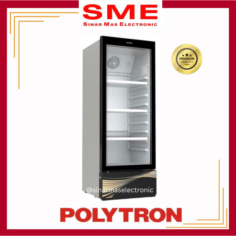 Showcase / Lemari Pendingin Minuman POLYTRON 3 RAK 200/180L - SCN187