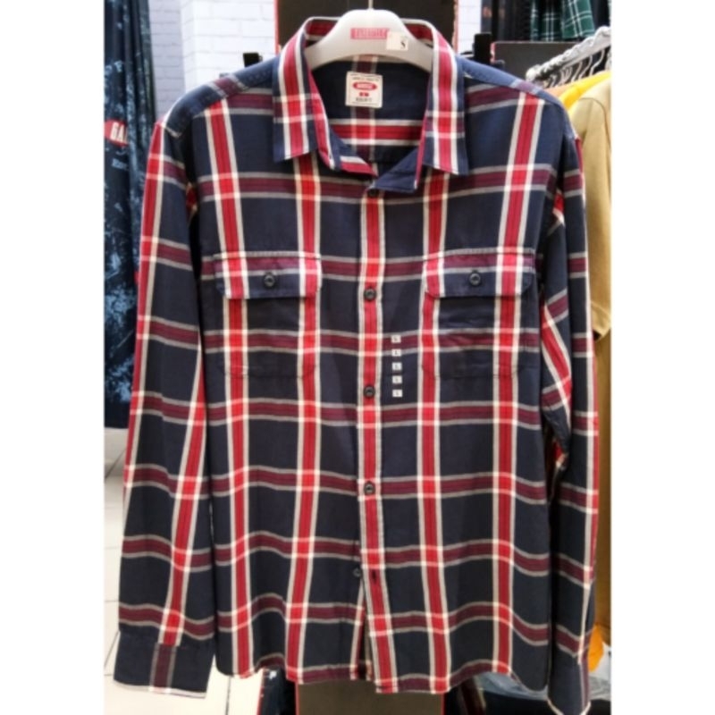 Gabrielle jeans original mens LB03451RT Kemeja lengan panjang pria reguler