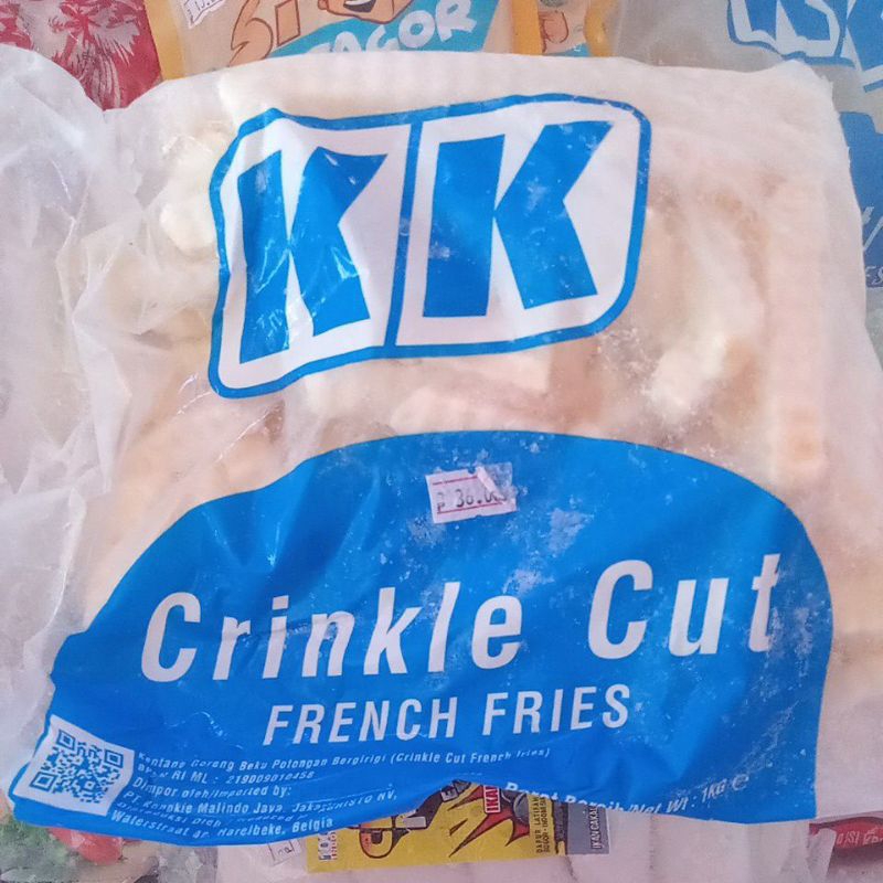 

KK kentang goreng 1kg