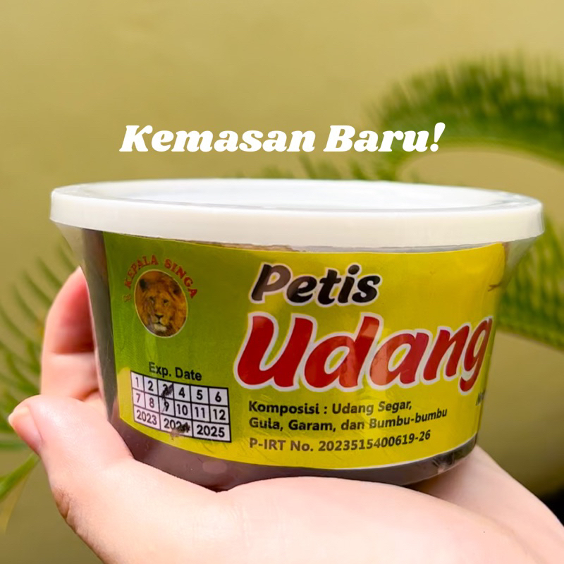 

PETIS UDANG BUMBU KEPALA SINGA | CAMILAN OLEH OLEH SURABAYA SNACK MAKANAN RINGAN