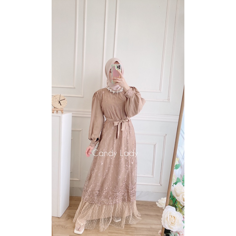 Ecika Brocade Maxi