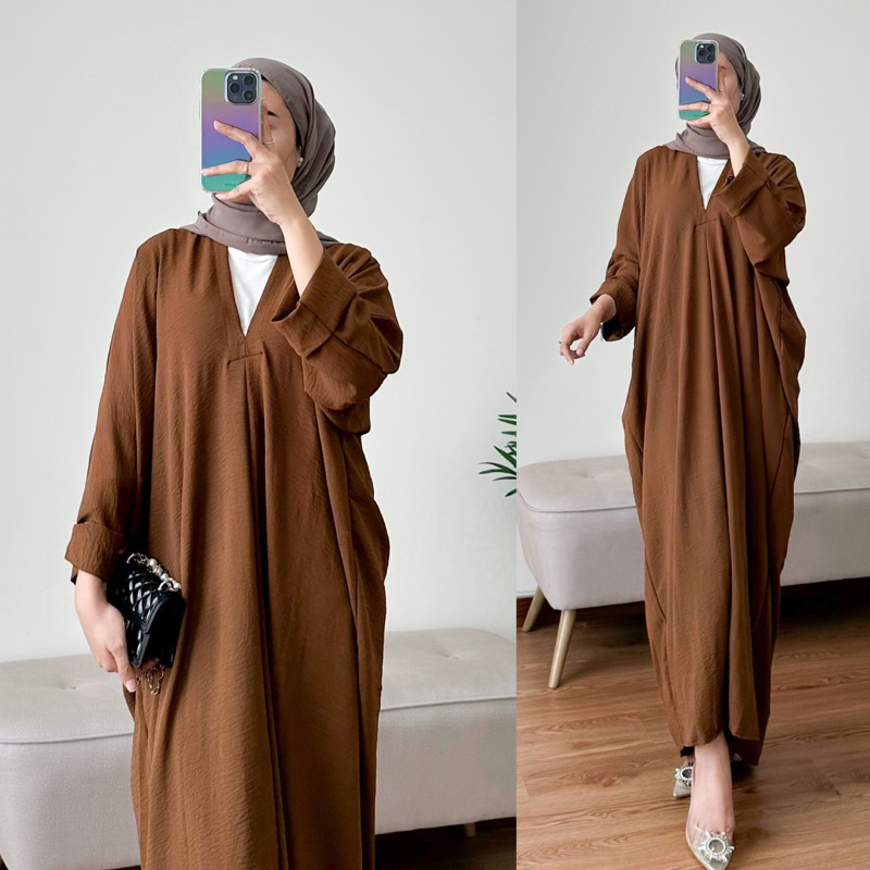 AIRA KAFTAN CRINKLE POLOS