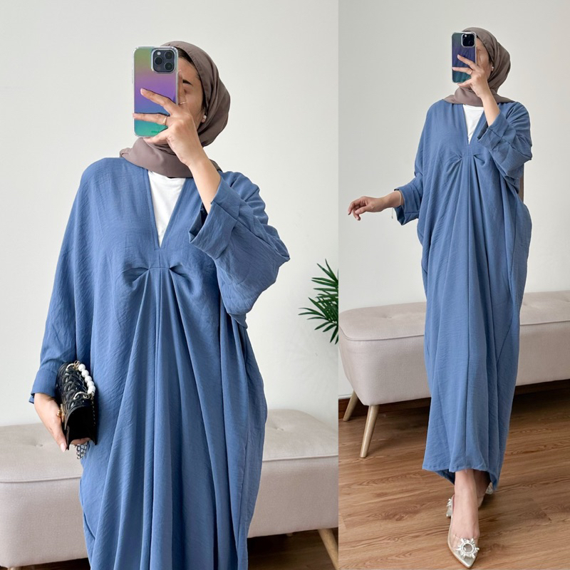 AIRA KAFTAN CRINKLE POLOS