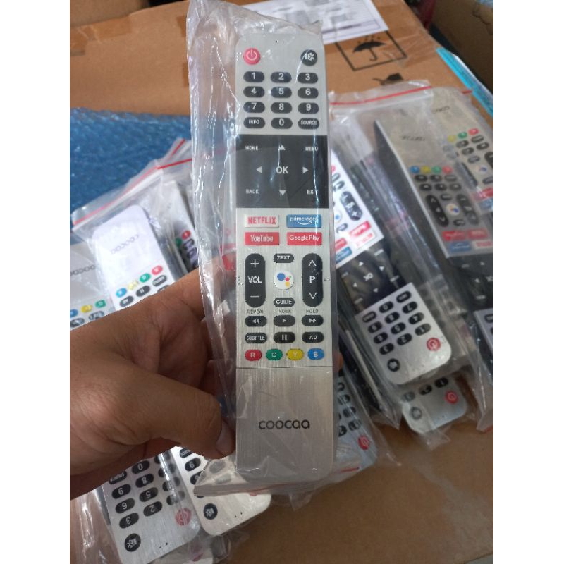 REMOTE - REMOT - TV LED SMART COOCAA - 40TB7000 - 50UB7500 - 65S6G - 42CTC6200 - 50s6g - 50s6g pro - 50s6g promax - 55s6g pro - 50CUC7500 - 43S6G - 40TB5000 DLL.