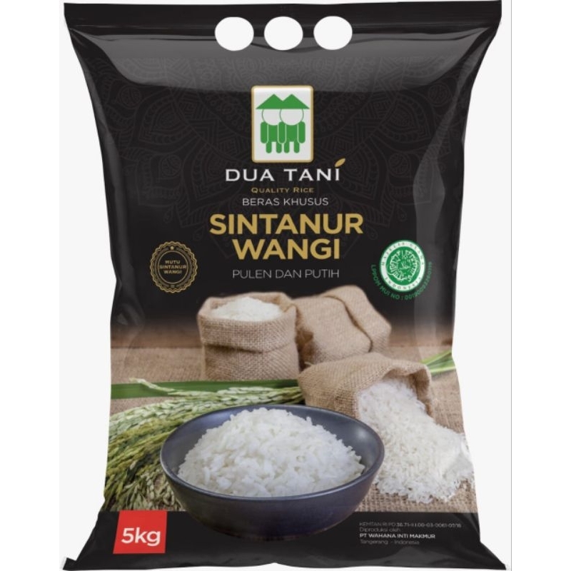 

Beras Sintanur Dua Tani Premium 5kg