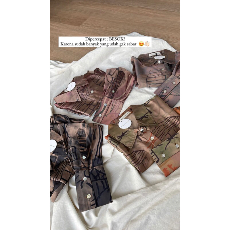 DIOR SILK SHIRT BY ARASCARF