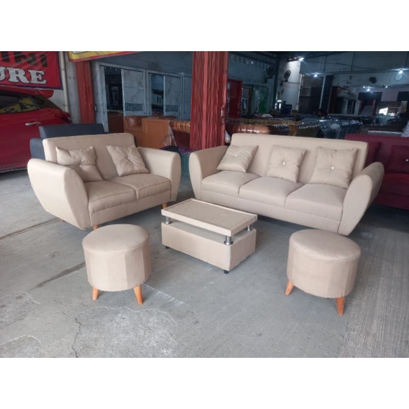 Sofa Retro, Sofa Minimalis, Sofa Ruang Tamu HANYA WILAYAH LAMPUNG