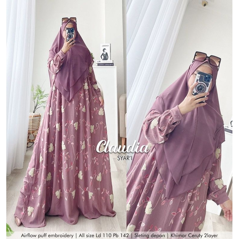 GAMIS WANITA CLAUDIA SYARI