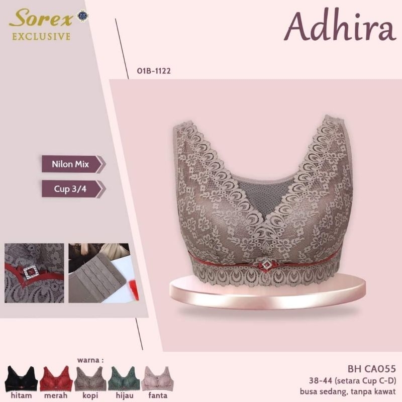 BRA SOREX EXCLUSIVE CA 055 BH PENEKAN LEMAK