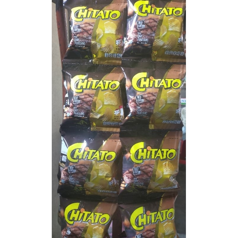 

CHITATO SAPI PANGGANG, kemasan renceng isi 10 sachet x 15 gram