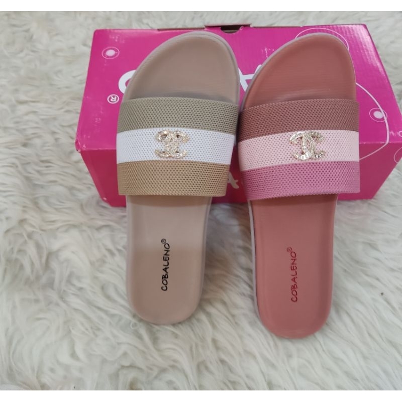 sandal flat  cobaleno size 36-40