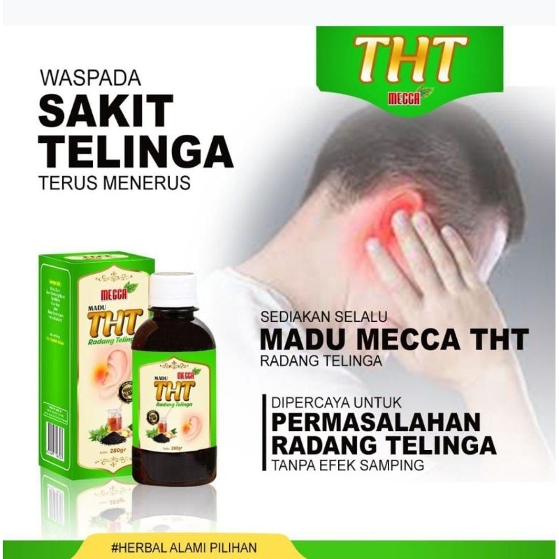 madu THT radang telinga mecca