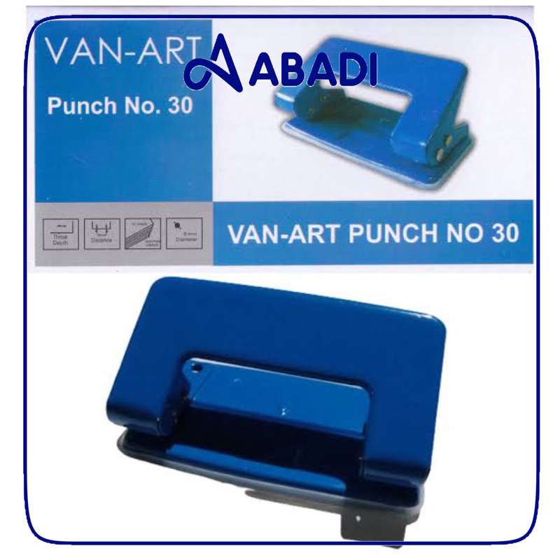 

Plong Kertas Van-art Punch No 30 | Pembolong Kertas