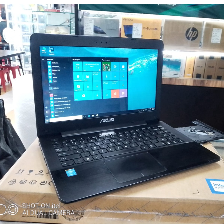 LAPTOP Leptop SECOND SEKEN Asus core I3 RAM 4GB HDD 500GB 14 inc  murah siap pakai