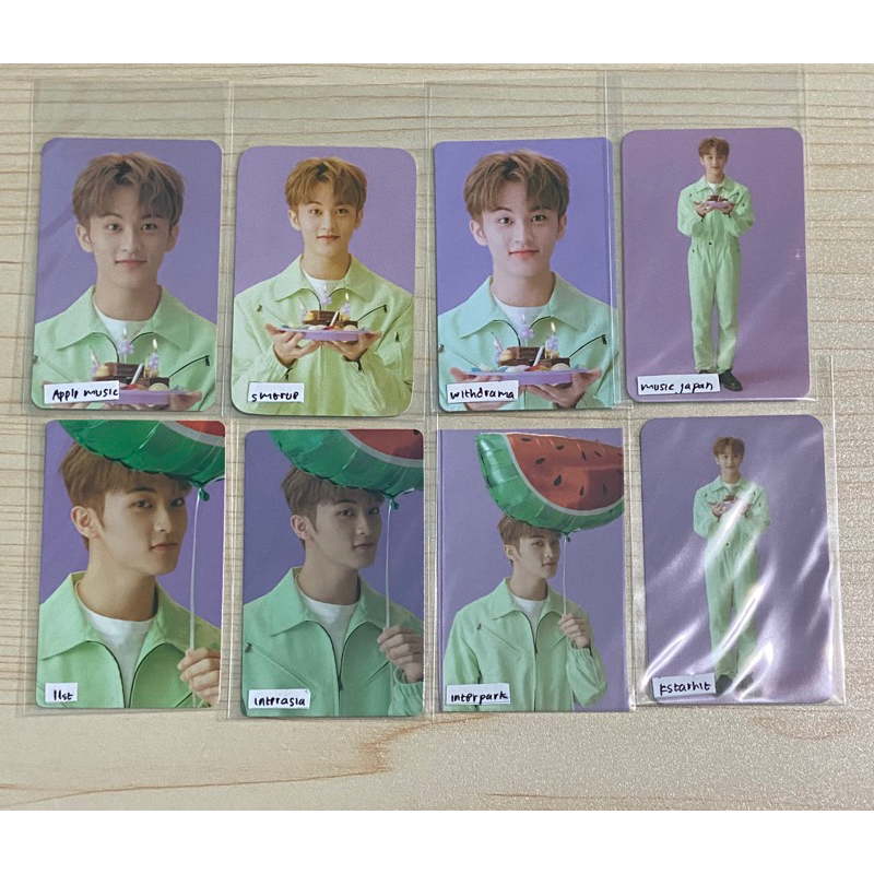 official pc nct dream mark benefit season greetings 2021