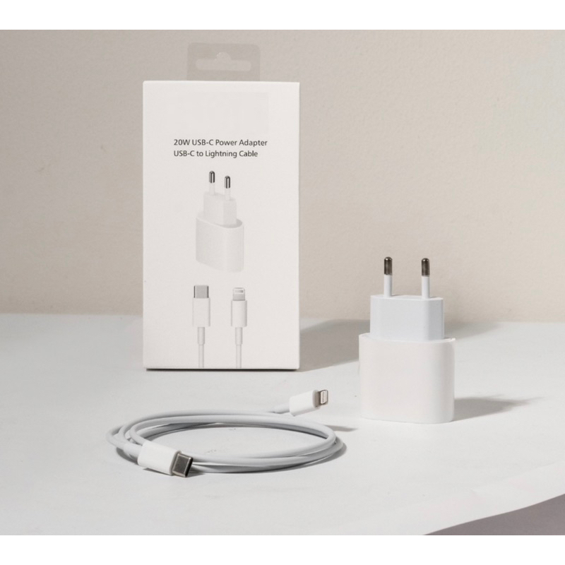 Fast Charging 25W Charger + USB C 20 Watt charger c to lightning